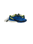 SALOMON TRAIL SNEAKERS ATHLETIC BLUE MENS PRE OWNED EU 44 2/3