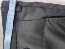 LORO PIANA SANTINO PUNTO MODA ΠΑΝΤΕΛΟΝΙ ΜΕ ΠΙΕΤΕΣ CLASSIC ΜΑΥΡΟ ΑΝΤΡΙΚΟ PRE OWNED 4XL