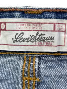 SAVIETOUS BERMUDA DENIM CARPENTER WORKWEAR BLU LAVATO UOMO PRE OWNED L