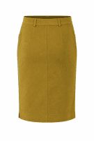 LES COPAINS  PENCIL SKIRT MINIMAL BROWN WOMAN PRE OWNED M