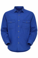 GAP RAISE LONG SLEEVE SHIRT BLUE MEN PRE OWNED L
