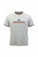 SERGIO TACCHINI Μπλουζάκι VINTAGE Λογότυπο Λευκό ΑΝΔΡΙΚΟ L