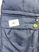 SERGIO TACCHINI Μπουφάν Puffer Vintage Λογότυπο Μπλε Γυναικείο XL
