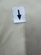 Sergio Tacchini Polo Shirt Vintage Logo Beige UNISEX L