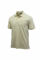 Sergio Tacchini Polo Shirt Vintage Logo Beige UNISEX L