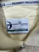 SERGIO TACCHINI Polo T-Shirt Golf Logo Μπεζ UNISEX XXL