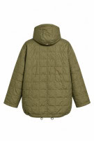 1990S SERGIO TACCHINI PUFFER JACKET MINIMAL OLIVE ΑΝΤΡΙΚΟ PRE OWNED XL