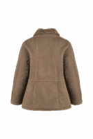 GIACCA SHEARLING BEIGE DONNA PRE OWNED M