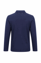 CAMEL ACTIVE POLO SHIRT MINIMAL NAVY WOMENS PRE OWNED L