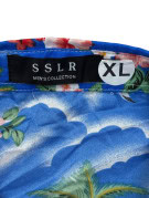 SSLR ALOHA SHIRT BLUE MENS PRE OWNED XL