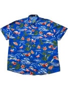 SSLR ALOHA SHIRT BLUE MENS PRE OWNED XL