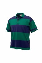 St. John’s Bay Ριγέ Polo Shirt Μπλε-Πράσινο