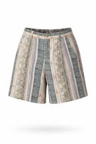 ST MAPEDE BERMUDA PANTS VINTAGE MULTICOLOR WOMEN PRE OWNED XS