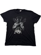 Stedman Graphic T-Shirt Wolverine Print Black Men’s L