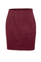 STEFANEL SKIRT 90s BURGUNDY WOMEN'S S