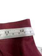 STEFANEL SKIRT 90s BURGUNDY WOMEN'S S