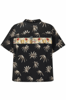 STEVE BARRI HAWAIIAN SHIRT GRAPHIC NAVY ΑΝΤΡΙΚΟ PRE OWNED L