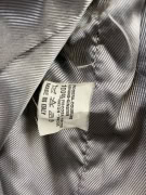 Steve Sinclair Δερμάτινο Jacket Γκρι-Πράσινο (XL)