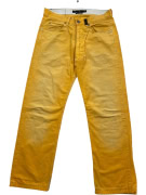 STONE ISLAND ΠΑΝΤΕΛΟΝΙ DENIM VINTAGE LOGO COMPASS ΚΙΤΡΙΝΟ ΑΝΔΡΙΚΟ MEDIUM