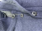 1990S STONE ISLAND ΠΟΥΛΟΒΕΡ ΜΕ ΤΡΙΑΚΟΠΤΟ ΛΑΙΜΟ ΜΠΛΕ ΑΝΤΡΙΚΟ PRE OWNED M