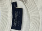 STREET CARTEL T SHIRT MINIMAL CREAM MEN PRE OWNED M