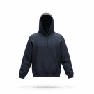 Studio Edit Φούτερ Hoodie Casual Λογότυπο Μπλε Σκούρο Ανδρικό M