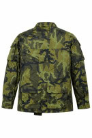 STV GROUP FIELD JACKET UTILITY CAMO OLIVE UNISEX PRE OWNED L
