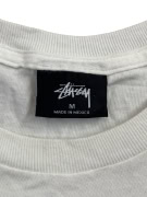 STÜSSY T-SHIRT BASIC BIANCO UNISEX M usato