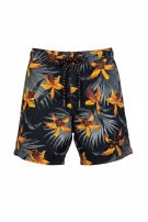 SUPERDRY COSTUME SHORTS TROPICAL NERO UOMO PRE OWNED S