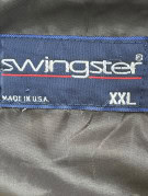 SWINGSTER ΜΠΟΥΦΑΝ RACING VINTAGE ΜΑΥΡΟ ΚΙΤΡΙΝΟ ΑΝΤΡΙΚΟ PRE OWNED XXL