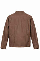 1980s T. SHEARLING ΔΕΡΜΑΤΙΝΟ JACKET CLASSIC ΚΑΦΕ ΑΝΤΡΙΚΟ PRE OWNED XL