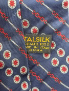 TALSILK ΓΡΑΒΑΤΑ CLASSIC NAVY ΑΝΤΡΙΚΟ PRE OWNED