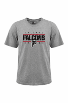 NFL TEAM APPAREL T SHIRT GRAPHIC ΓΚΡΙ ΑΝΤΡΙΚΟ PRE OWNED L
