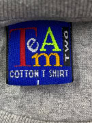 TEAM COTTON T-SHIRT THAILAND GRAPHIC ΓΚΡΙ UNISEX L