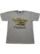 TEAM COTTON T-SHIRT THAILAND GRAPHIC ΓΚΡΙ UNISEX L