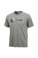 TEAM EDITION APPAREL T-SHIRT PENN STATE LOGO ΓΚΡΙ UNISEX XL