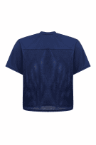 TEAMWORK GRAPHIC TEE SPORTSWEAR BLU NAVY UOMO PRE OWNED L