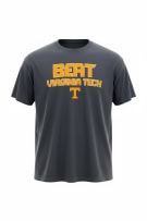 TENNESSEE VOLUNTEERS T-SHIRT BEAT VIRGINIA TECH LOGO ΜΑΥΡΟ UNISEX XL