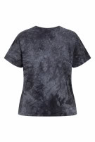 THE MOUNTAIN T SHIRT GRAPHIC WASHED BLACK UNISEX PRE OWNED XXL