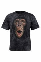 THE MOUNTAIN T SHIRT GRAPHIC WASHED BLACK UNISEX PRE OWNED XXL