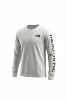 THE NORTH FACE ΜΠΛΟΥΖΑ ΜΑΚΡΥΜΑΝΙΚΗ LOGO WHITE UNISEX XL