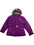 The North Face Outdoor Parka Jacket Hooded Logo Purple Women’s S/M