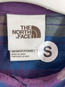 THE NORTH FACE ΠΟΥΚΑΜΙΣΟ CLASSIC ΚΑΡΟ ΜΠΛΕ ΓΥΝΑΙΚΕΙΟ PRE OWNED S