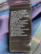 THE NORTH FACE ΠΟΥΚΑΜΙΣΟ CLASSIC ΚΑΡΟ ΜΠΛΕ ΓΥΝΑΙΚΕΙΟ PRE OWNED S