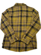 THE NORTH FACE FLANNEL SHIRT PLAID YELLOW WOMEN PRE OWNED S