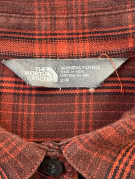 THE NORTH FACE ΠΟΥΚΑΜΙΣΟ ΚΑΡΩ VINTAGE ΚΟΚΚΙΝΟ ΓΥΝΑΙΚΕΙΟ PRE OWNED M