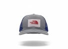 THE NORTH FACE SNAPBACK CAP CLASSIC GREY BLUE UNISEX PRE OWNED
