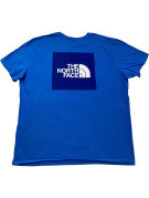 THE NORTH FACE T SHIRT MINIMAL BLUE MENS PRE OWNED XL