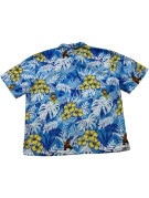 THE PARLOHA HAWAIIAN SHIRT TROPICAL BLUE ΑΝΔΡΙΚΟ PRE OWNED L