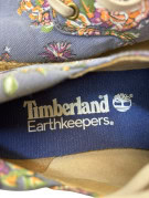 TIMBERLAND EARTHKEEPERS ESPADRILLE SNEAKERS FLORAL BLUE WOMENS PRE OWNED EU 38
